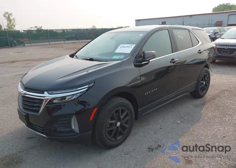 2022 Chevrolet Equinox Awd Lt из США, поврежденный, VIN 3GNAXUEV3NL101501